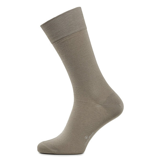 Katoenen herensokken Classico | Taupe